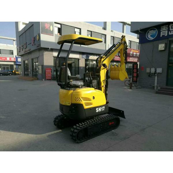 Shanbo Mini Tractor Loader Small Backhoe Crawler Excavator for Farm Garden Efficiency
