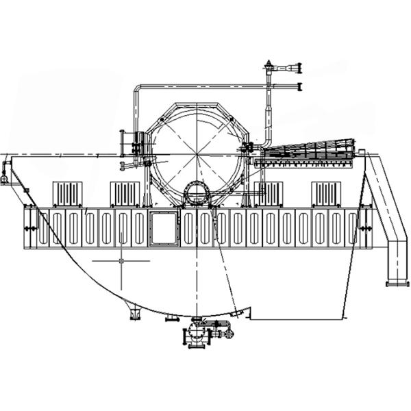 Vertical Installation Ceramic Disc Filter Mechanical Filtration Vacuum Disc Filter