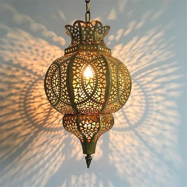Moroccan Style Hanging Pendant Light Chorded Hanging Decorative Arabic Lamps(WH-DC-64)