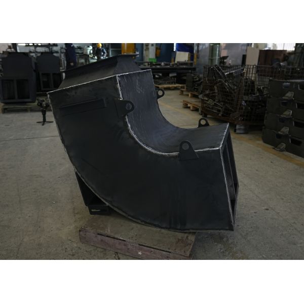 High-Pressure Noise Reduction and Debris Protection Muffler Silencer for Sweeper Blowers