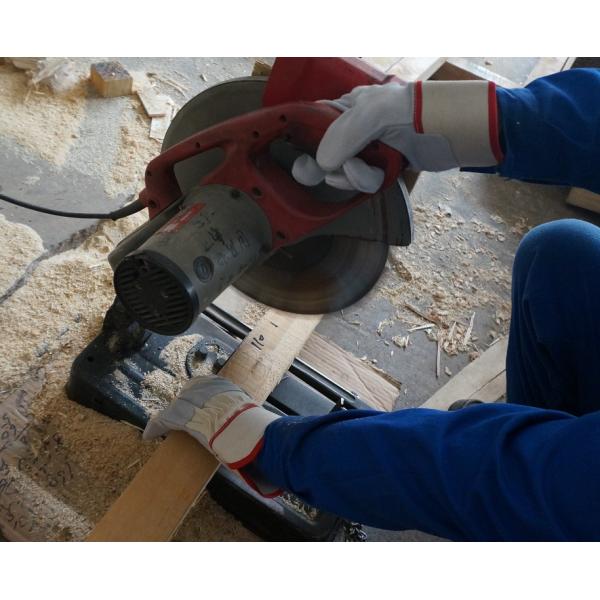 Легкие перчатки безопасности кожи коровы водителя чистки