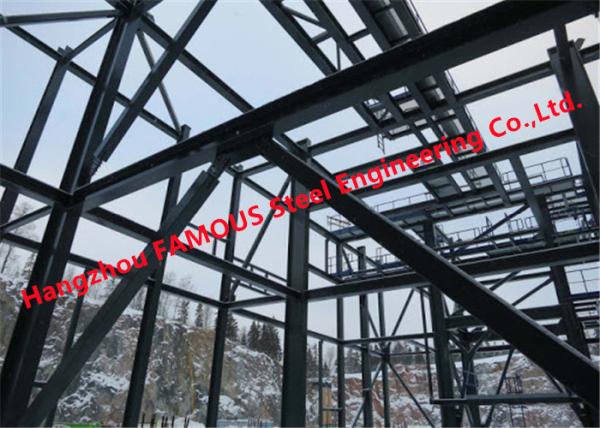 Customized Industrial Steel Buildings 1.5mm Sandwich Corrugated Panel