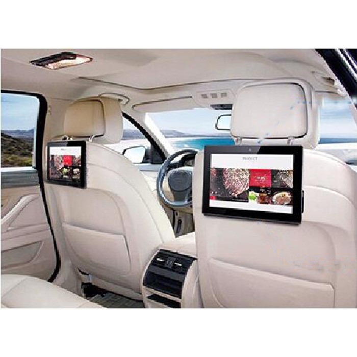 В такси 10 дюймовые IPS LCD 4G WIFI Android цифровые рекламные дисплеи