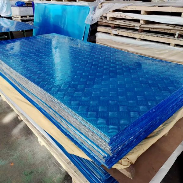 5052 Embossed Aluminum Sheet 4x8 5754 Aluminum Diamond Plate 100mm 1600mm