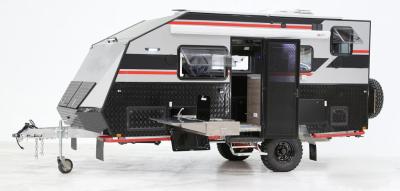 16 Foot 12 Foot Camper Trailer Hard Top Roof En Suite Bathroom Awning Kitchen Circuit System