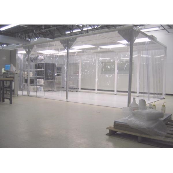 Будочка чистой комнаты Софтвалл портативной машинки класса 1000 для индустрии напитка еды