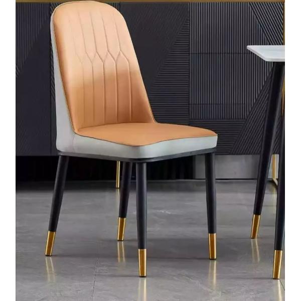 Yellow Hotel Modern Furniture Chairs Oil Proof Luxury Dining Room Chairs