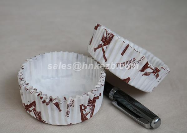Sweety Single Wall Cupcake Paper Cases , Frozen Yogurt Paper Cups For Party