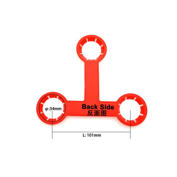 28mm Mouth 3 Pack Bottle Carry Handle With 88.2N Tensile Strength