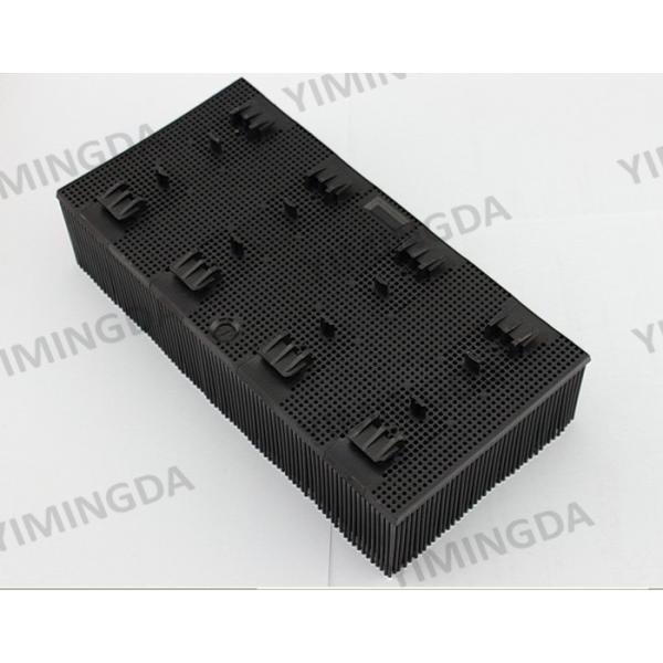 Black plastic Auto Cutter Bristle block for cutter , parts No. 704186-