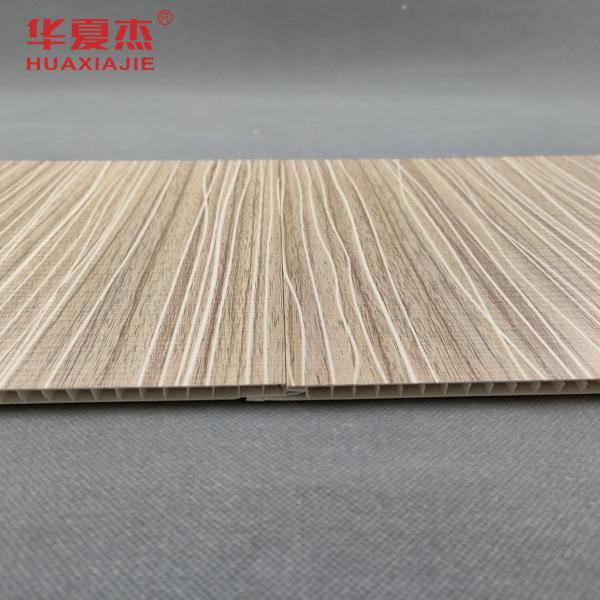 Wall Decoration Wood Grains PVC Panels First Choice For Moisture-Proof Home Decoration