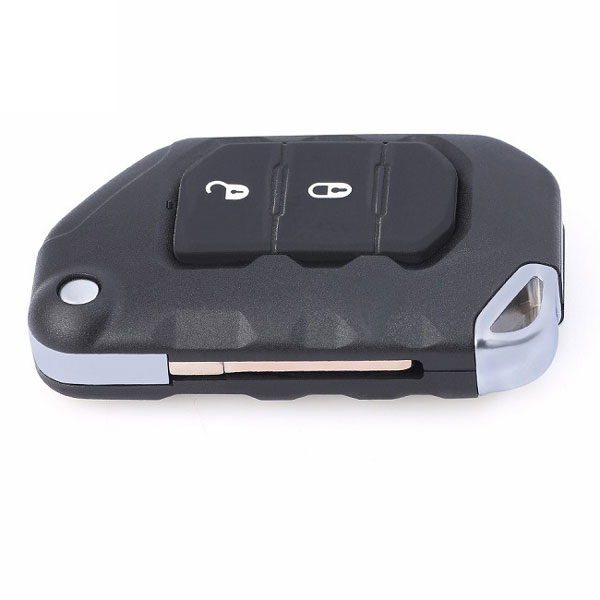 433MHZ Remote Key Cover For Jeep Wrangler ASK PCF7939M 4A Chip Folding Key 2018-2019