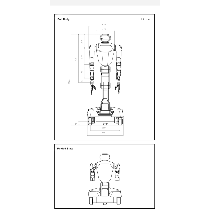 Foxtechrobot XTRON Humanoid Robot High-torque Self-developed Programmable Educational Electronic