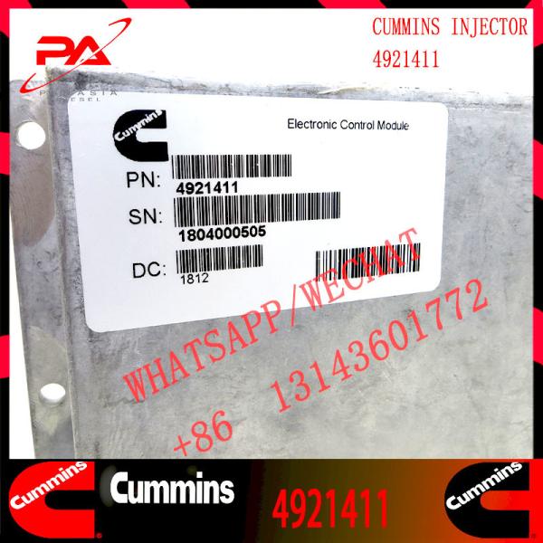 Machinery Diesel Engine Spare Parts ECM Electronic Control Module 4921411 for Cummins