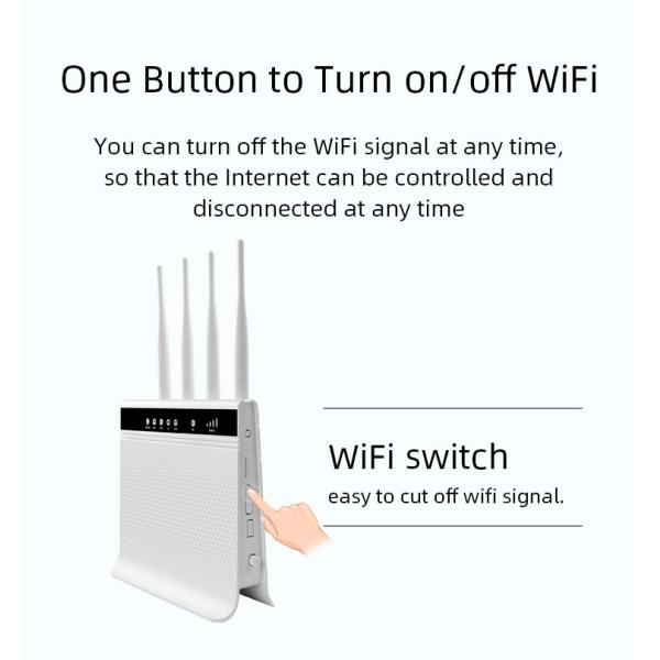 Маршрутизатор Volte автомобиля LTE 4 внешних прибора антенны 32 WiFi
