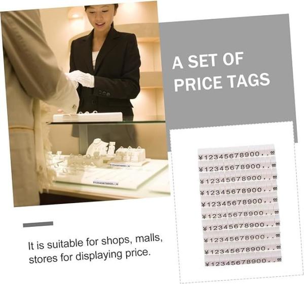 Rack d'affichage de petits blocs d'assemblage parfait pour l'organisation des étiquettes dans les bijoux