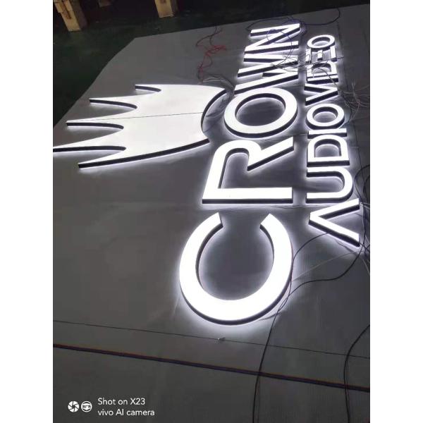 Led 3D Acrylic Logo outdoor Led Letter Backlit Electronic Signs