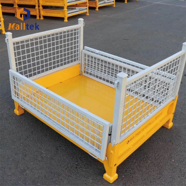 Customize Stacking Wire Mesh Cage With Heavy Duty