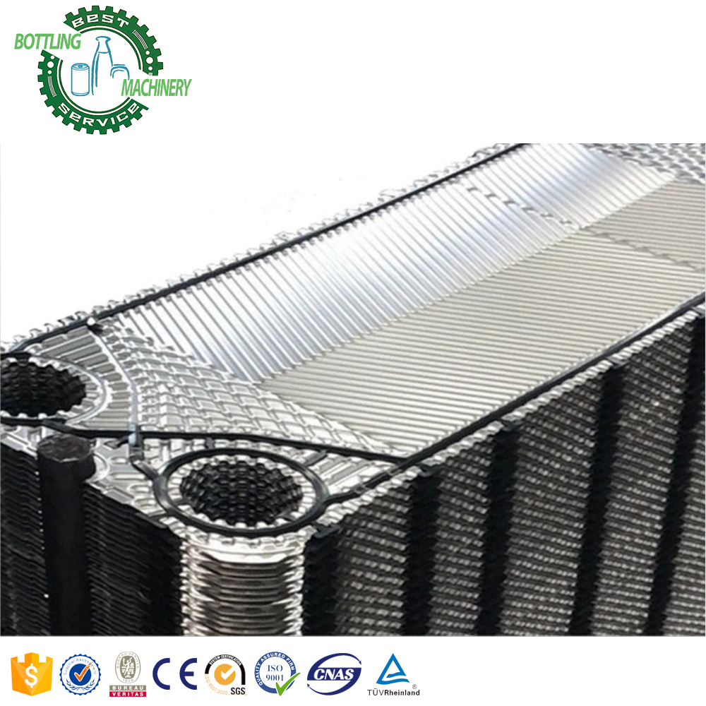 4 5 M2 Gasket Plate Heat Exchanger for Hot Water Spray Warming Machine