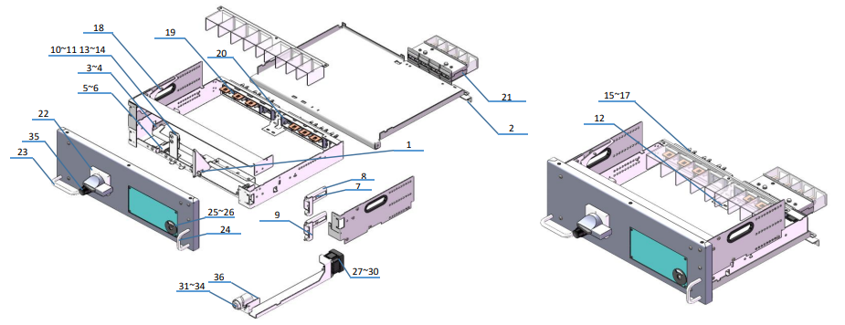 Withdrawable type 8PT Low Voltage Switchgear LV Switchgear