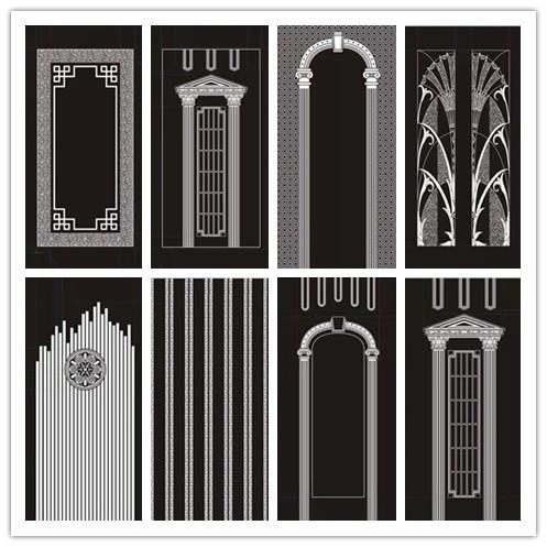 China Elevator Wall Decorative Metal Door Cabin Panels Suppliers For Elevator Decoration