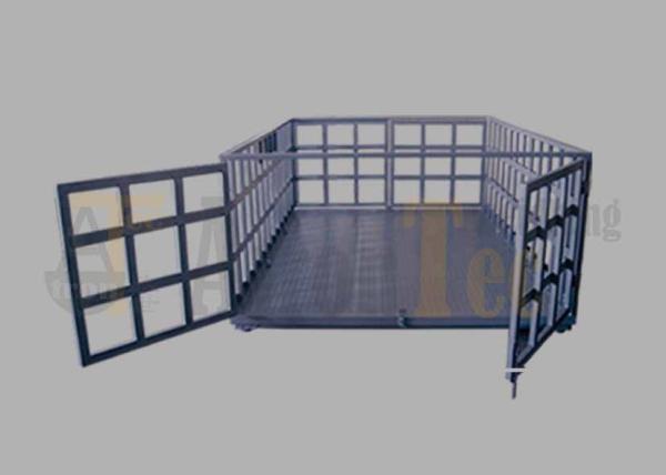 Simple Barrier Structure Livestock Weighing Scales / Cattle Weighing Scales
