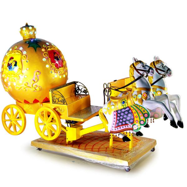 Classic Wagon Simulator  Kids Arcade Machine /  Coin Operated Kiddie Horse Ride