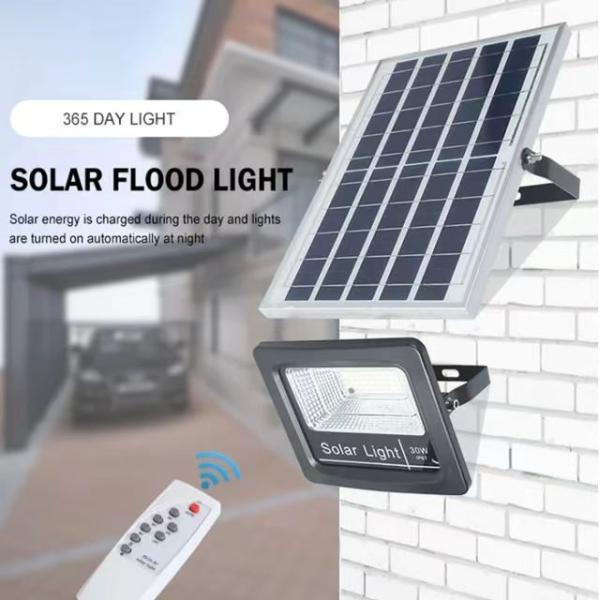 IP65 Waterproof Outdoor Wall Lamp with Timing Switch and Solar Charging Long Lifespan