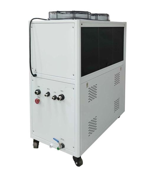 5HP Laser Water Chiller Air Cooled 14028 Kcal/Hr Cooling Capacity 3.75KW Compressor Power