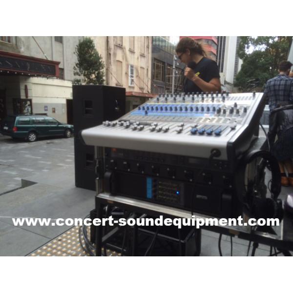Hgh Power Nightclub Sound Equipment / Light Weight 4x1300W Amplifier FP 10000Q