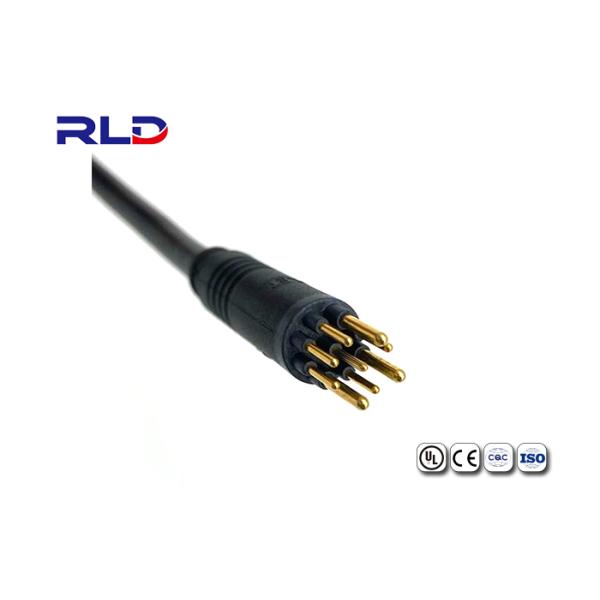 Waterproof Male Female 9 Pins 250VAC Ebike Motor Connector