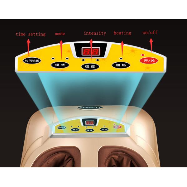 Enjoyable Family Using Shiatsu Foot Massager With Convenient LCD Screen