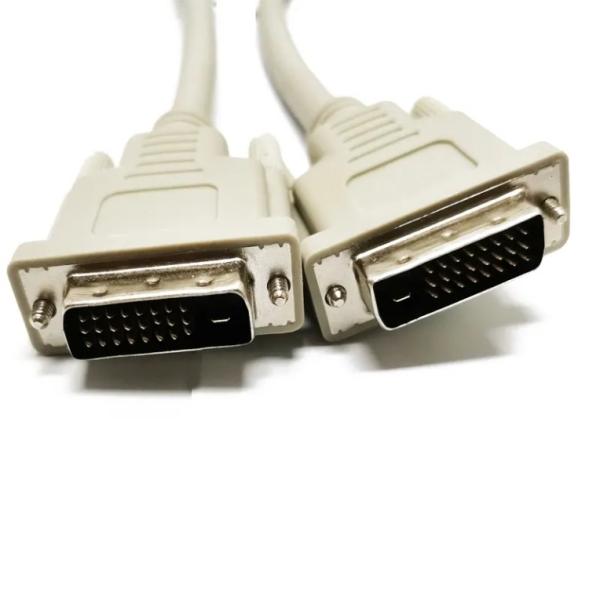 Cord 6 Feet DVI to DVI-D 24+1 Cable Male to Male Digital Video Monitor Cable DVI to DVI Cable for HDTV, Gaming, Monitor