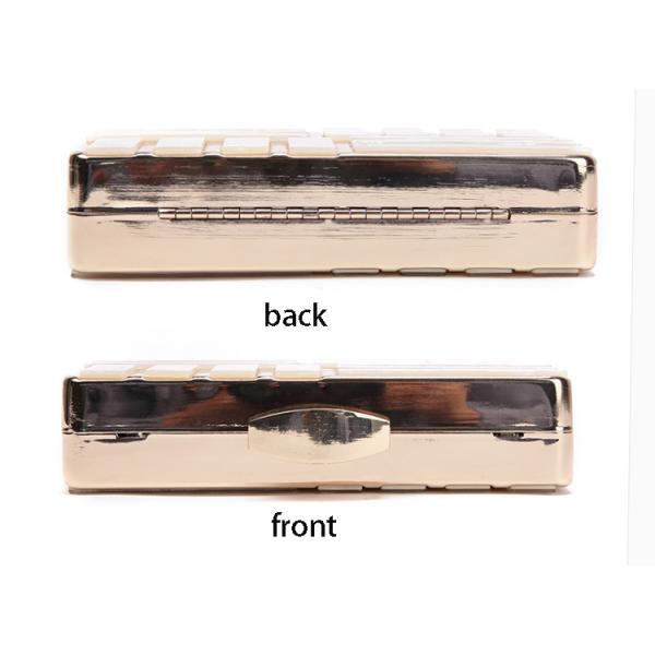 Marbling banquet bag European and American fashion dinner bag lady's handbag acrylic bag lady's clutch