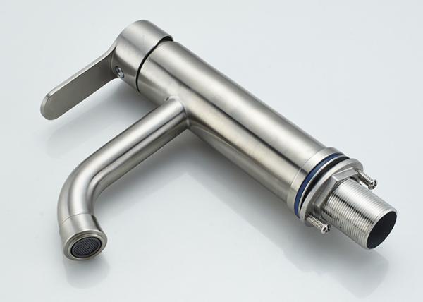 Durable ROVATE Waterfall Bathroom Faucet , Bathroom Sink Taps Under Counter Mounted