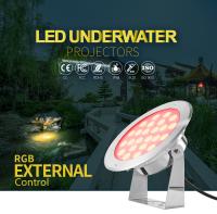 Luzes subaquáticas de Swimming Pool Lights do controlador externo de SS316L RGB para a associação