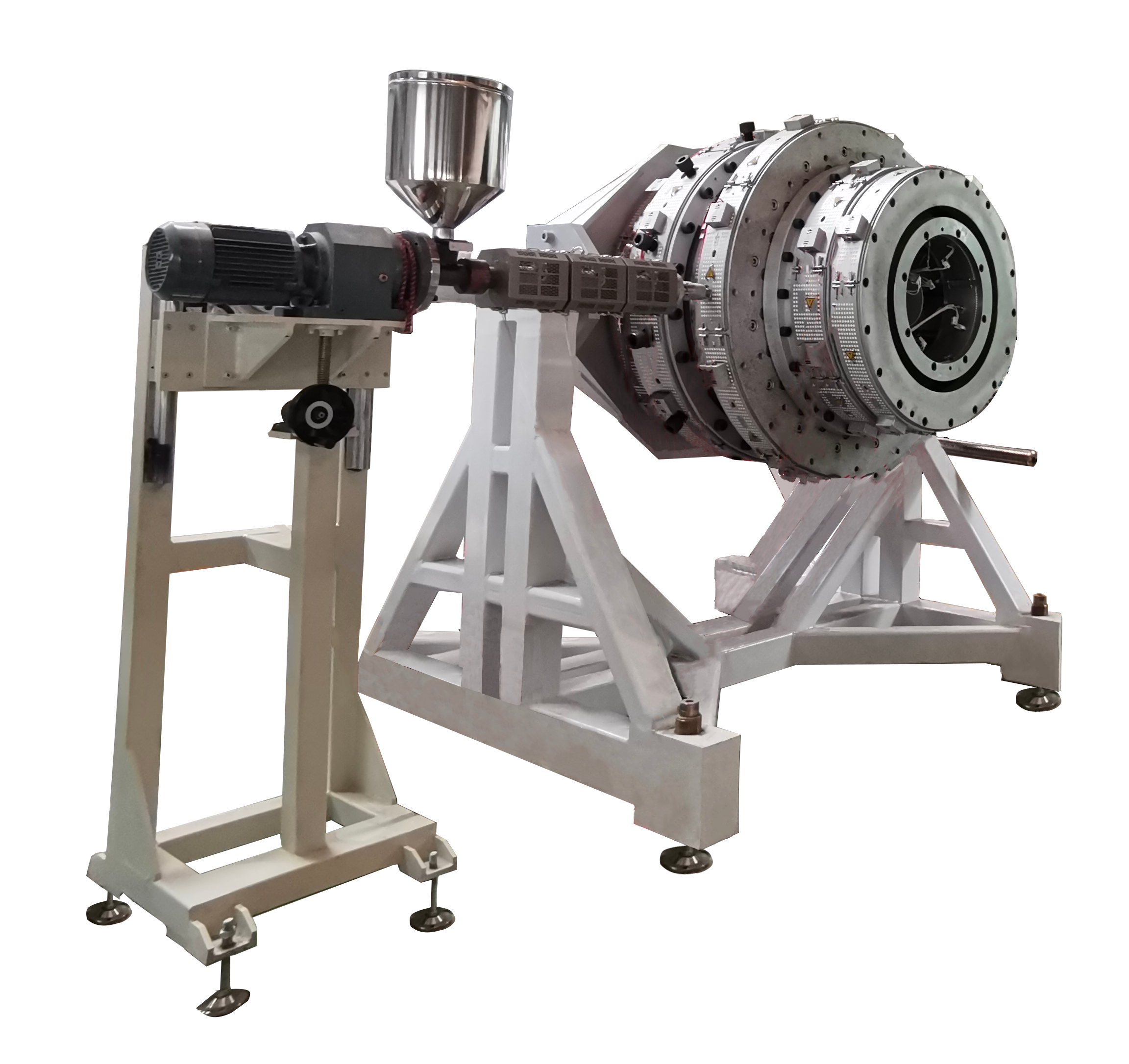 PE Pipe Extrusion Line Equipped With Advanced Extruder Screw And Barrel To Improve Melting Efficiency And Pipe Surface