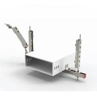 Wall Mount Seismic Brackets For Cable Trays Bolted Installation 4 Inches Width