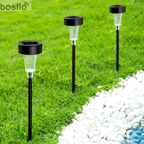 Теплый/белый свет Внешние солнечные фонари 1PC LED Легкая установка Световой поток