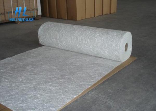 Rolo de tecido de fibra de vidro cortado para resina epoxi de poliéster