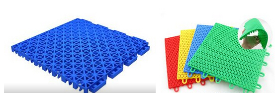 Waterproof Interlocking Basketball Court Indoor Sports Flooring