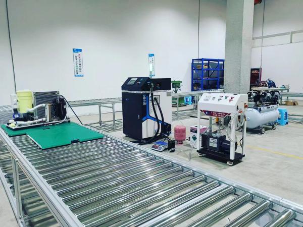 R600a R290 Máquina de carregamento de refrigerantes para instalações de fabrico