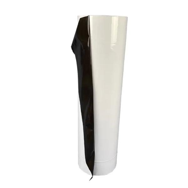 Ritian No Gluing Self Adhesive PE Protection Film Surface Protective Black And White Film For Profile