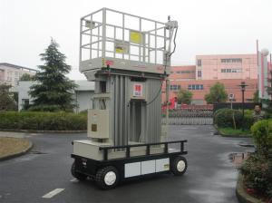 Carga interna/exterior da escada 10 m 300KG do elevador hidráulico para a decora