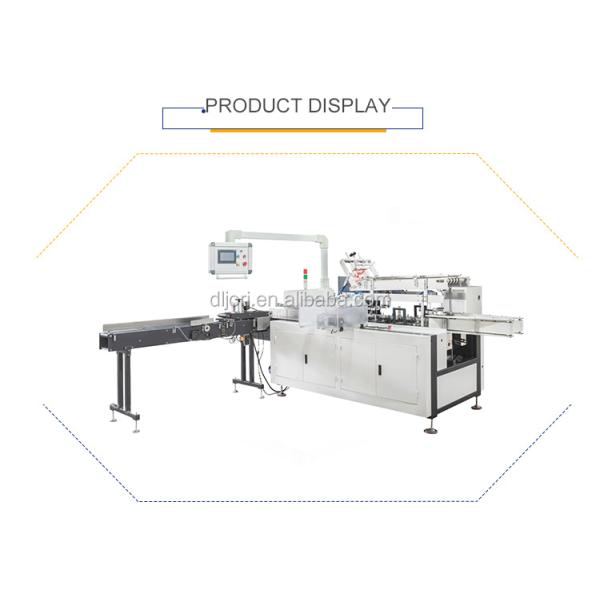 Remote Control Automatic Tissue Paper Box Packing Machine