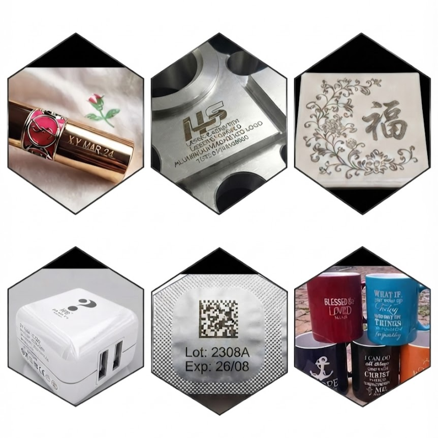 JPT MOPA Fiber Laser Marking Machine for High Speed & Deep Metal Engraving