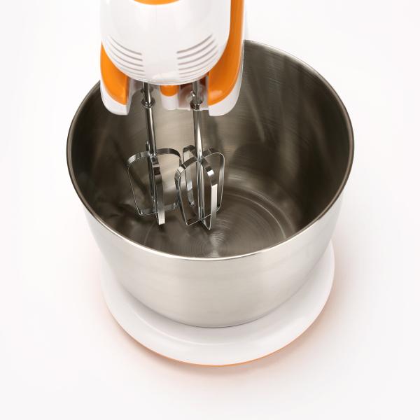 Desktop Electric Hand Held Beater , 300W 3L Dough Hand Mixer 3.2qt