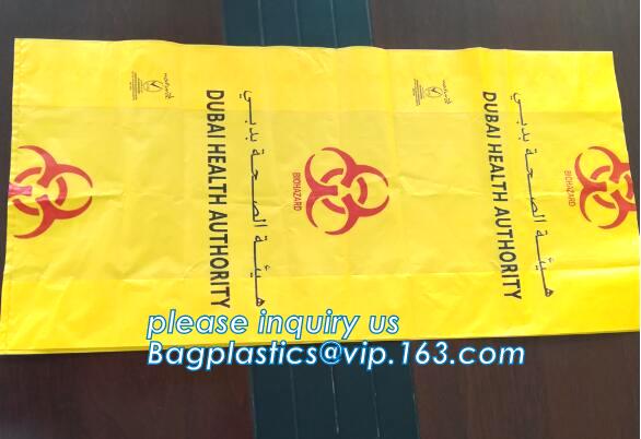 PE asbestos waste bags, Disposal Plastic Bag for Construction Waste, rubbish bag for asbestos fibers, bagplastics, bagea