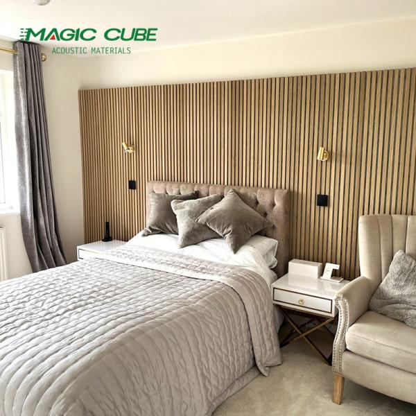 Деревянный каркас экологически чистый акустический панель с плитами Полиэстерные волокна