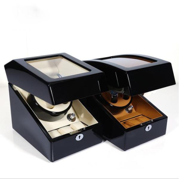 Luxury 360° Rotation Wood Watch Winder Automatic Watch Box With Custom Logo
